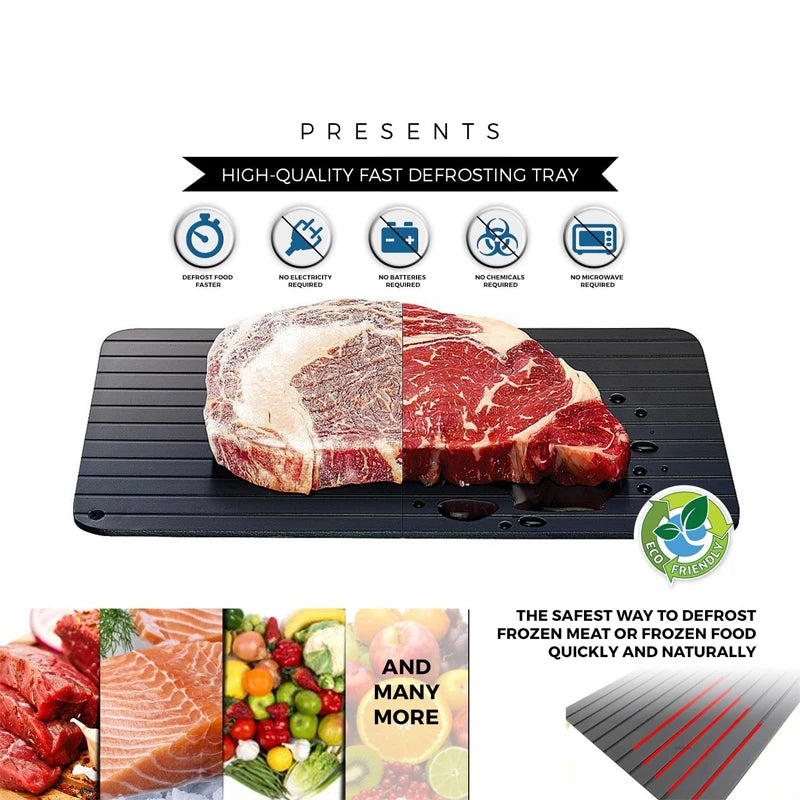 FrostFree Aluminium Thaw Tray